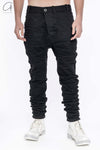 BORIS BIDJAN SABERI Pleated Trousers P14 SF F1603K Black